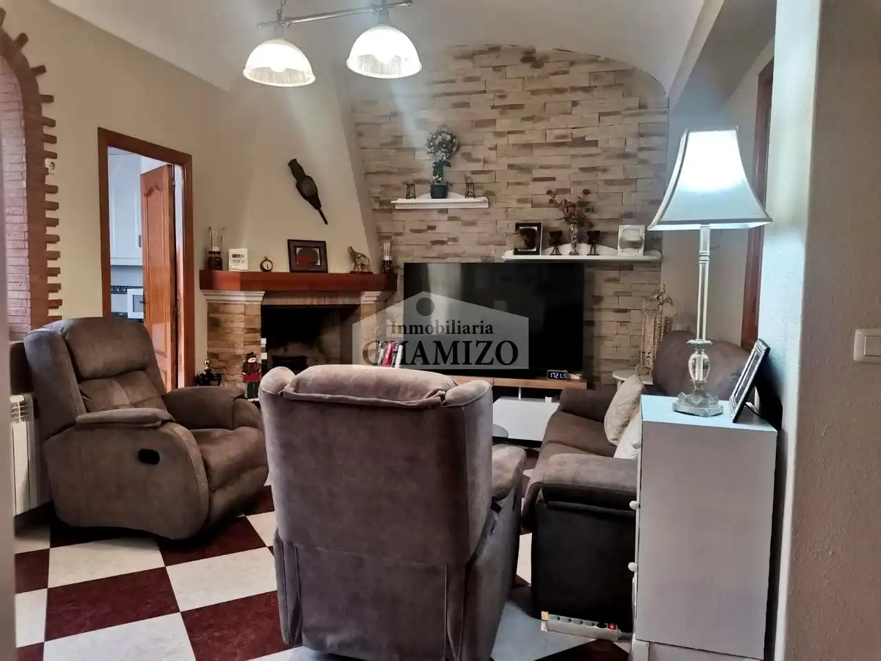 Sala de estar de Piso en venta en Villanueva de la Serena con Calefacción, Terraza y Trastero
