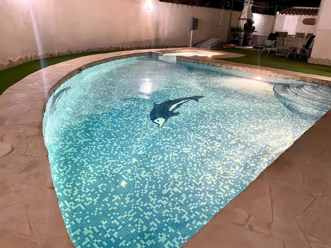 Swimming pool of Houses for rent in San Fulgencio  with Air Conditioner, Heating and Private garden
