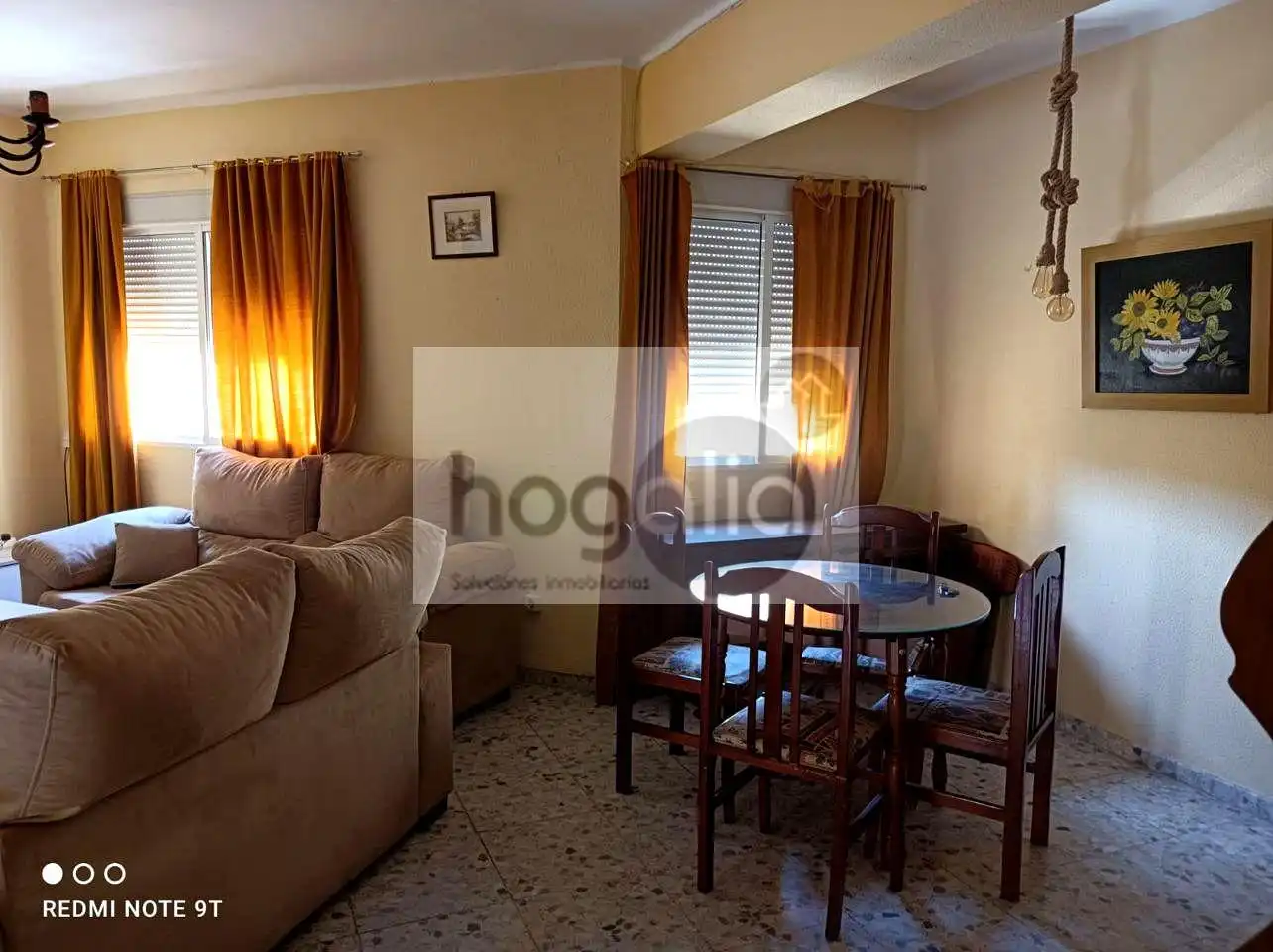 Sala de estar de Piso de alquiler en Sevilla con Aire acondicionado y Amueblado