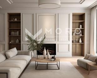 Living room of Flat for sale in  Madrid Capital  with Air Conditioner, Heating and Terrace