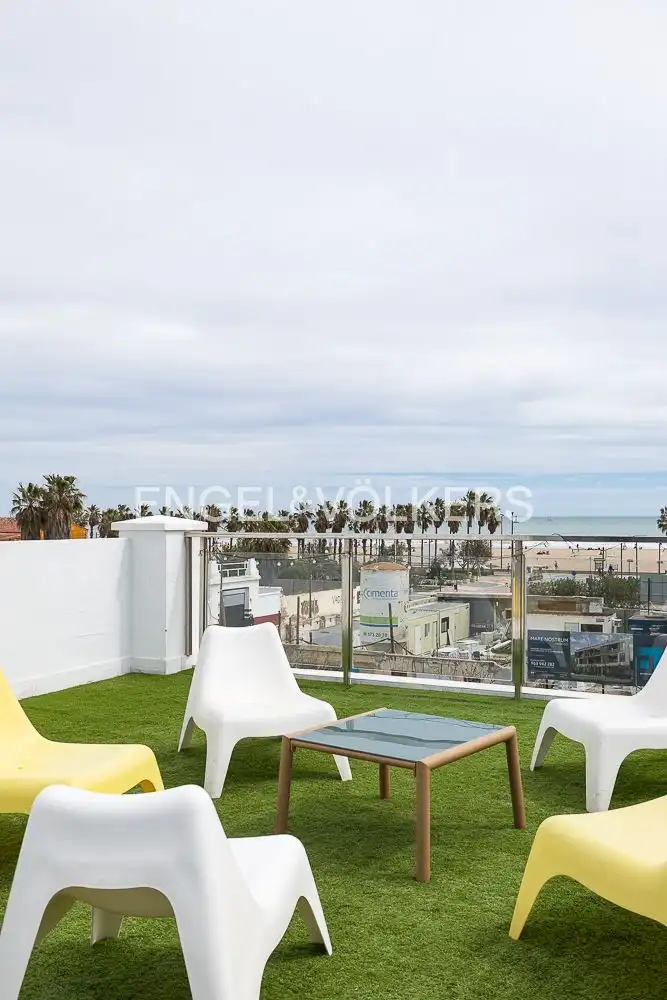 Terrassa de Casa o xalet en venda en  Valencia Capital amb Aire condicionat, Calefacció i Terrassa