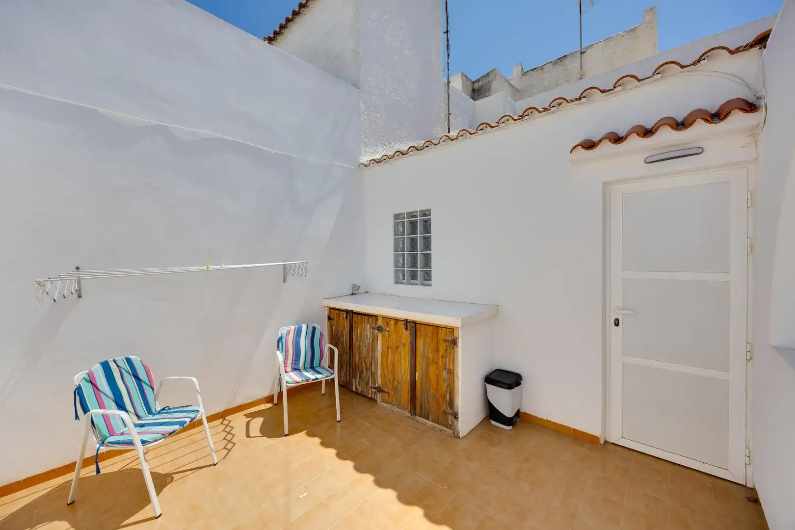 Terrassa de Casa o xalet en venda en Torrevieja amb Aire condicionat, Jardí privat i Terrassa