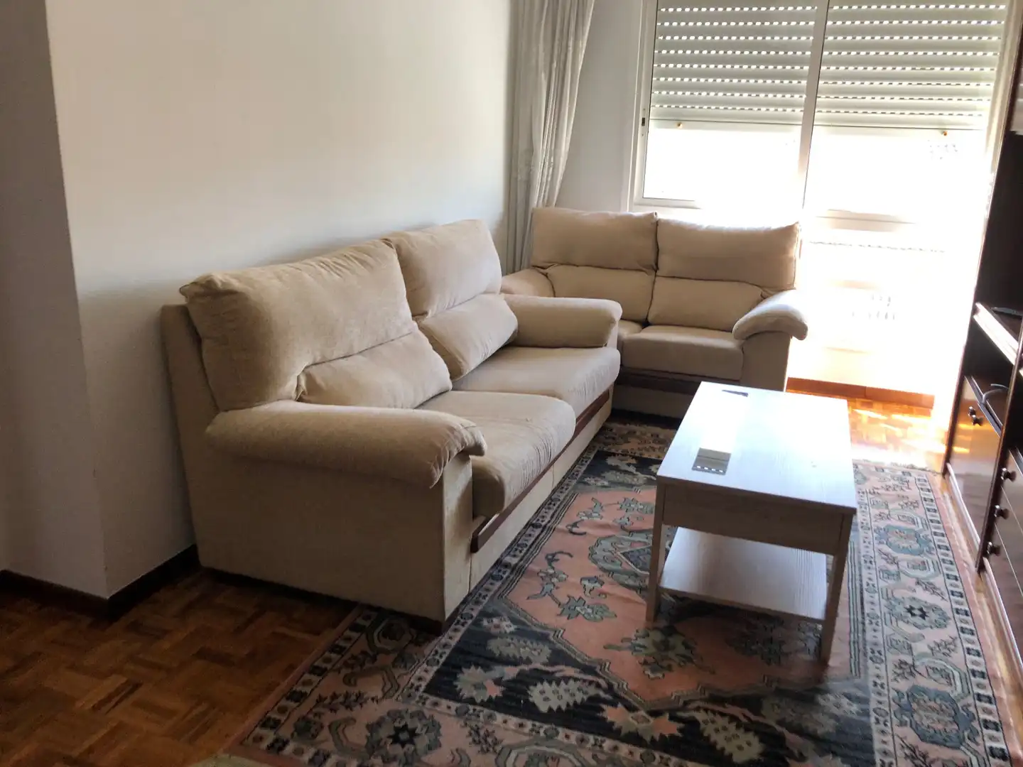 Sala de estar de Piso de alquiler en Santiago de Compostela  con Amueblado