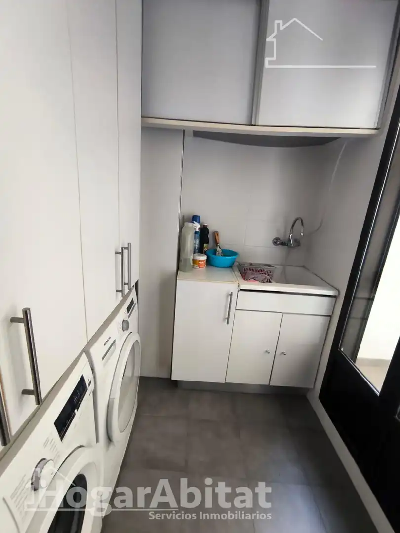 Cuina de Casa o xalet en venda en Sagunto / Sagunt amb Aire condicionat