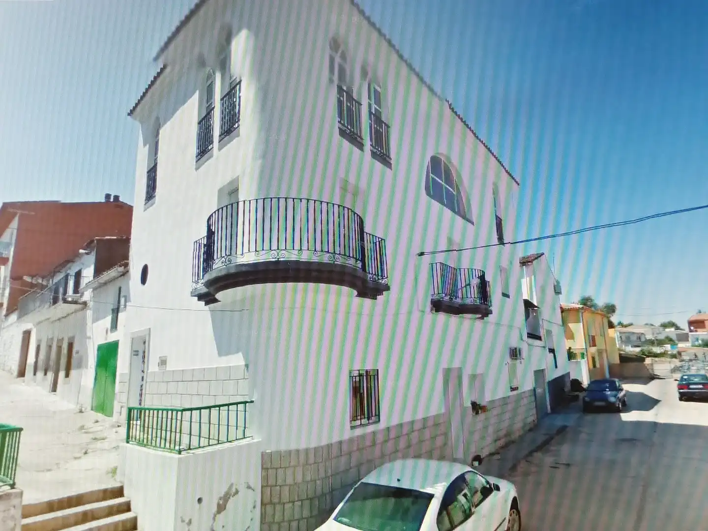 Vista exterior de Casa o chalet en venta en Alcuéscar con Trastero y Balcón