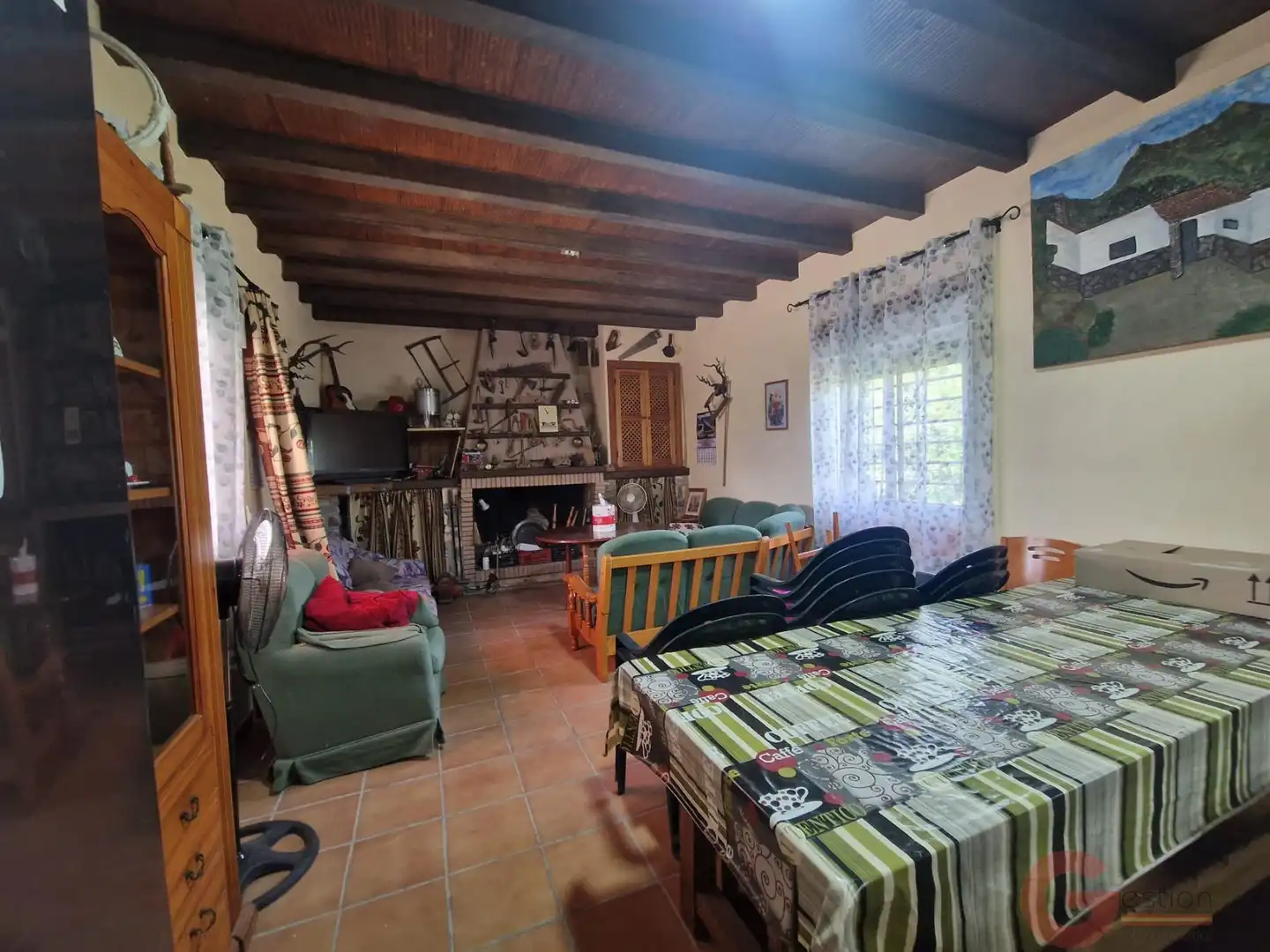 Wohnzimmer von Country house zum Verkauf in El Pinar mit Terrasse und Schwimmbad