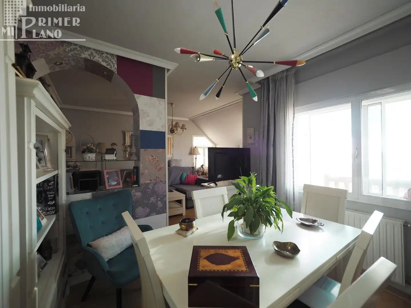 Sala de estar de Ático en venta en Tomelloso con Calefacción, Terraza y Trastero