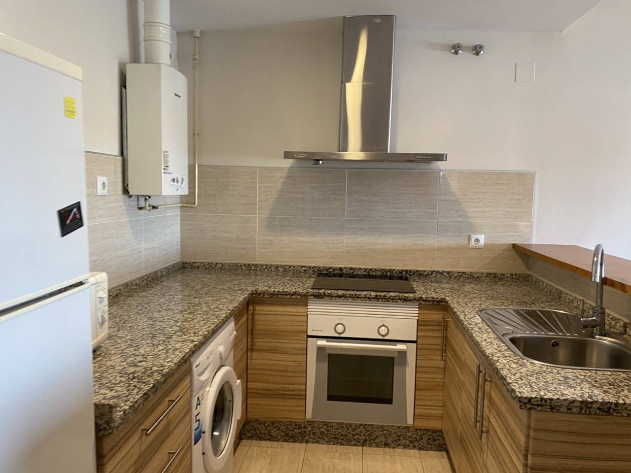 Cocina de Piso de alquiler en Jerez de la Frontera con Aire acondicionado, Terraza y Amueblado