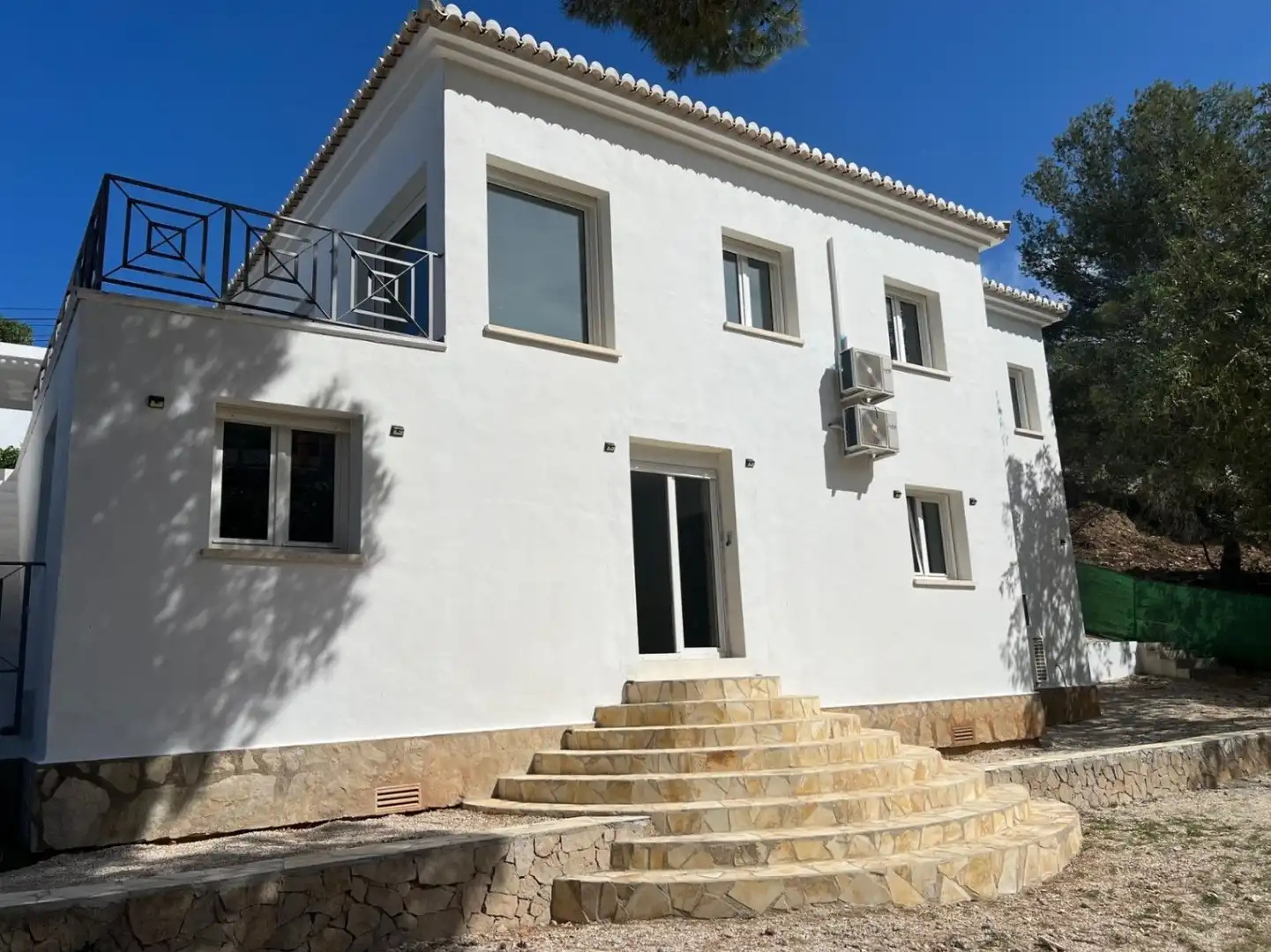 Vista exterior de Casa o chalet en venta en Dénia con Aire acondicionado, Calefacción y Jardín privado
