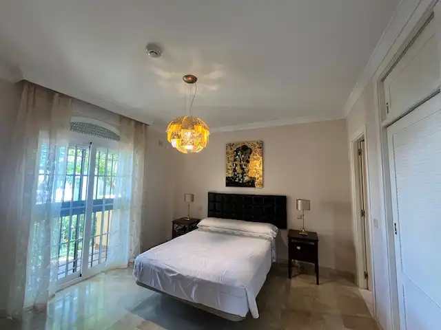 Schlafzimmer von Wohnung zur Miete in Ojén mit Klimaanlage, Heizung und Terrasse