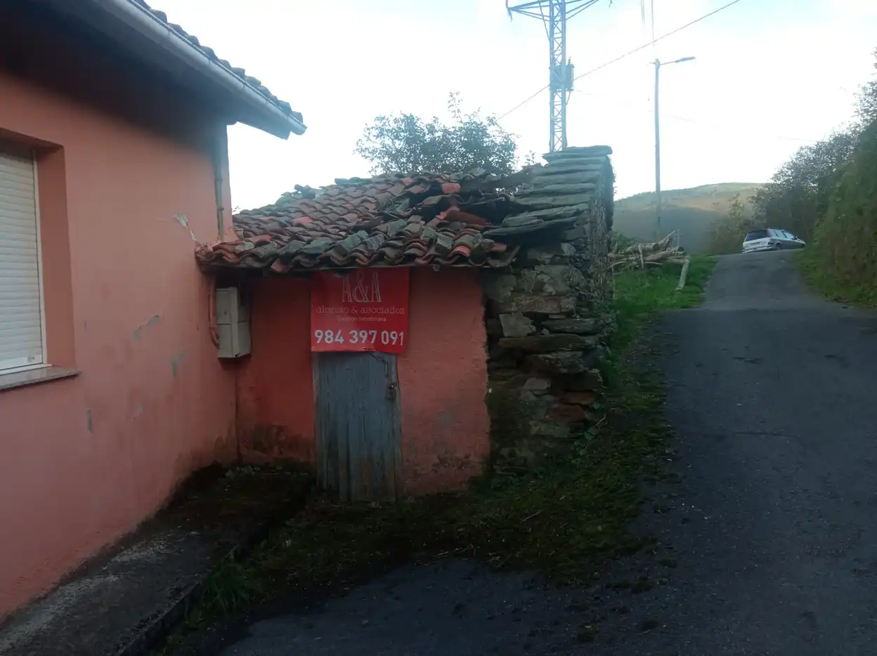 Vista exterior de Finca rústica en venda en Cudillero amb Jardí privat