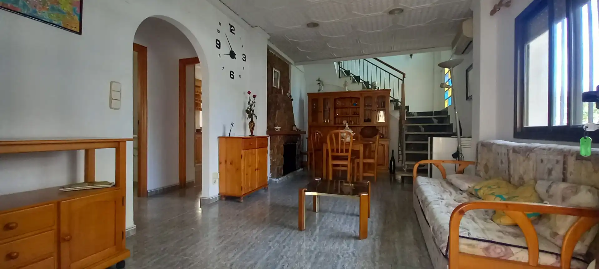 Sala de estar de Casa o chalet en venta en Bellreguard con Aire acondicionado y Calefacción