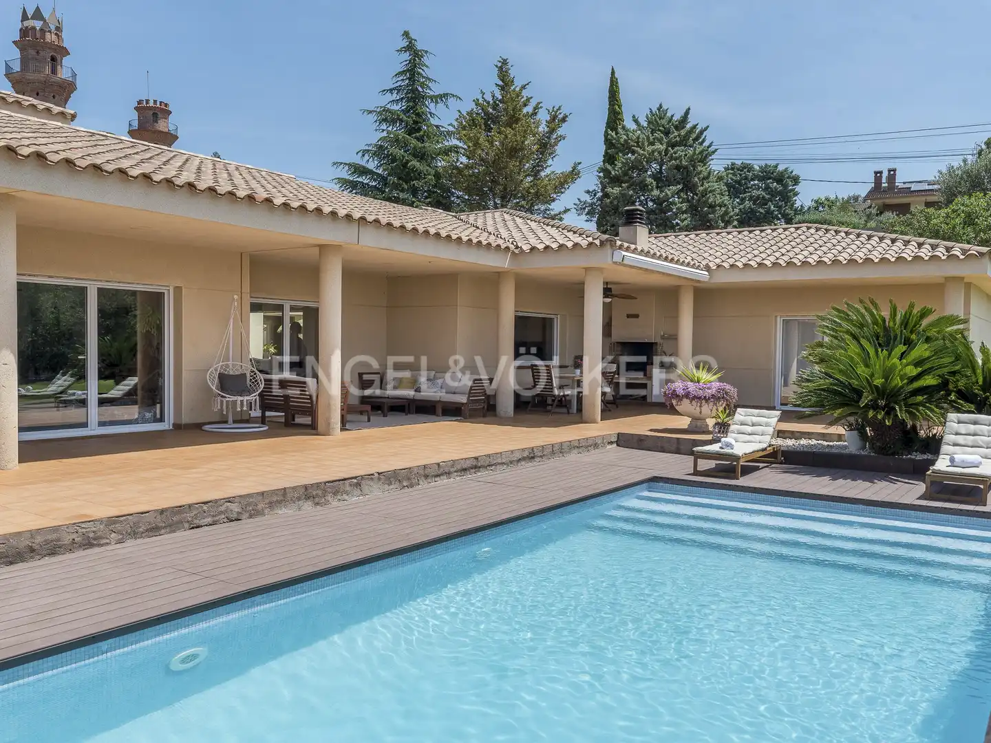 Vista exterior de Casa o xalet en venda en Piera amb Aire condicionat, Calefacció i Jardí privat