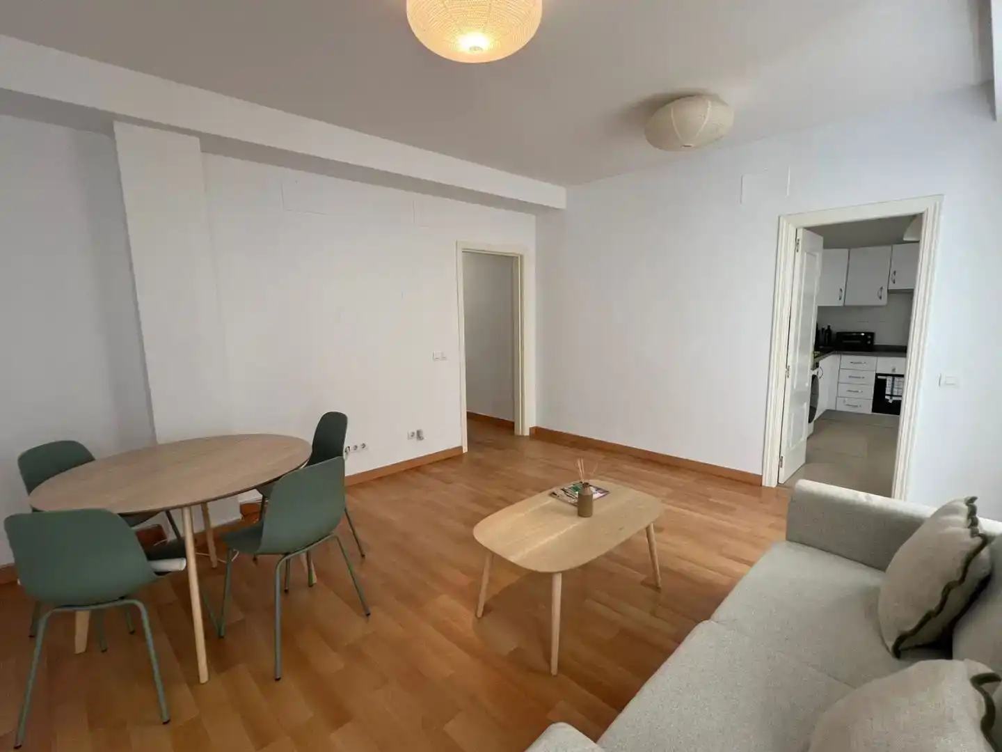 Wohnzimmer von Wohnung zur Miete in Málaga Capital mit Klimaanlage