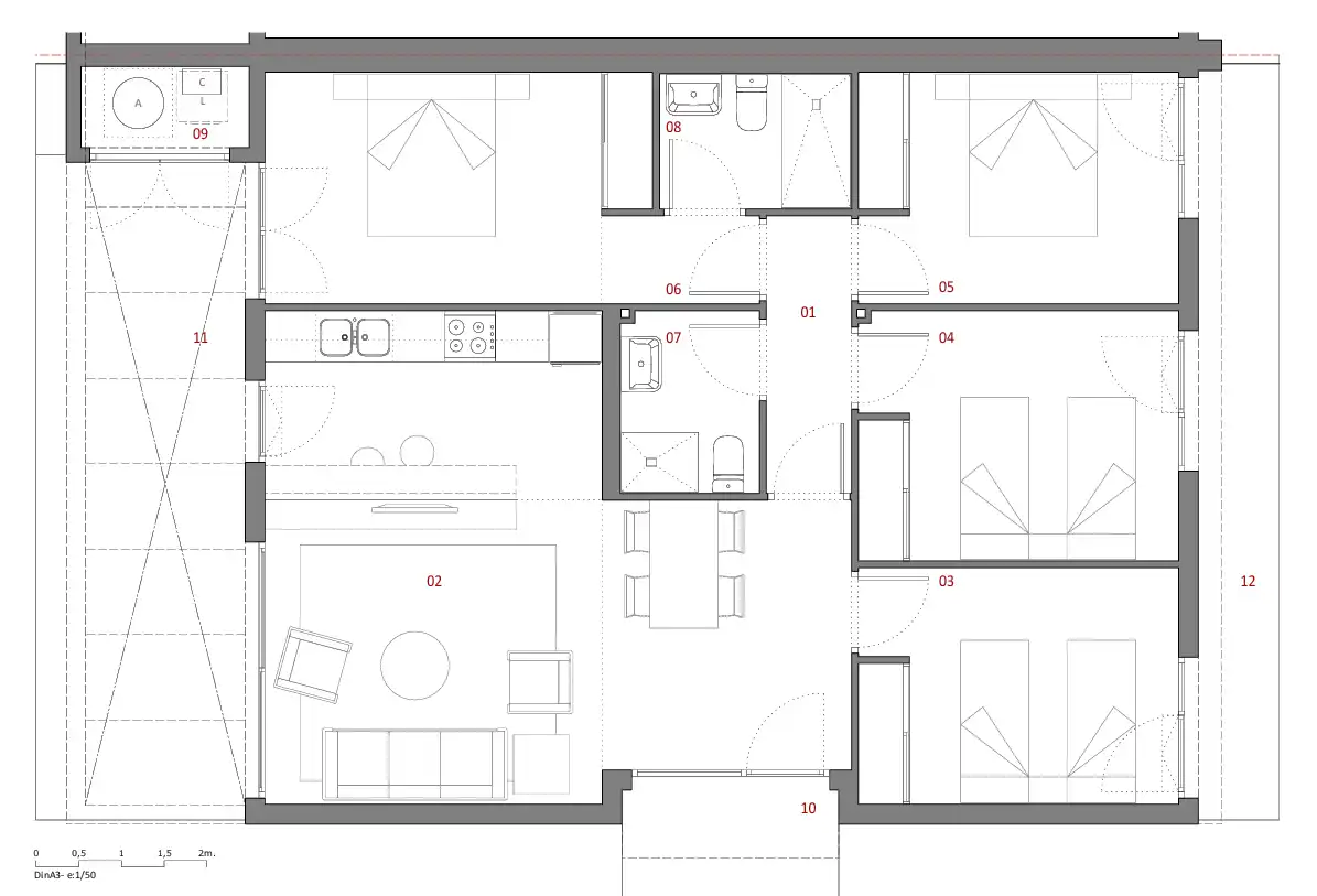 Einfamilien-Reihenhaus zum Verkauf in Vegas de Matute mit Heizung, Privatgarten und Terrasse