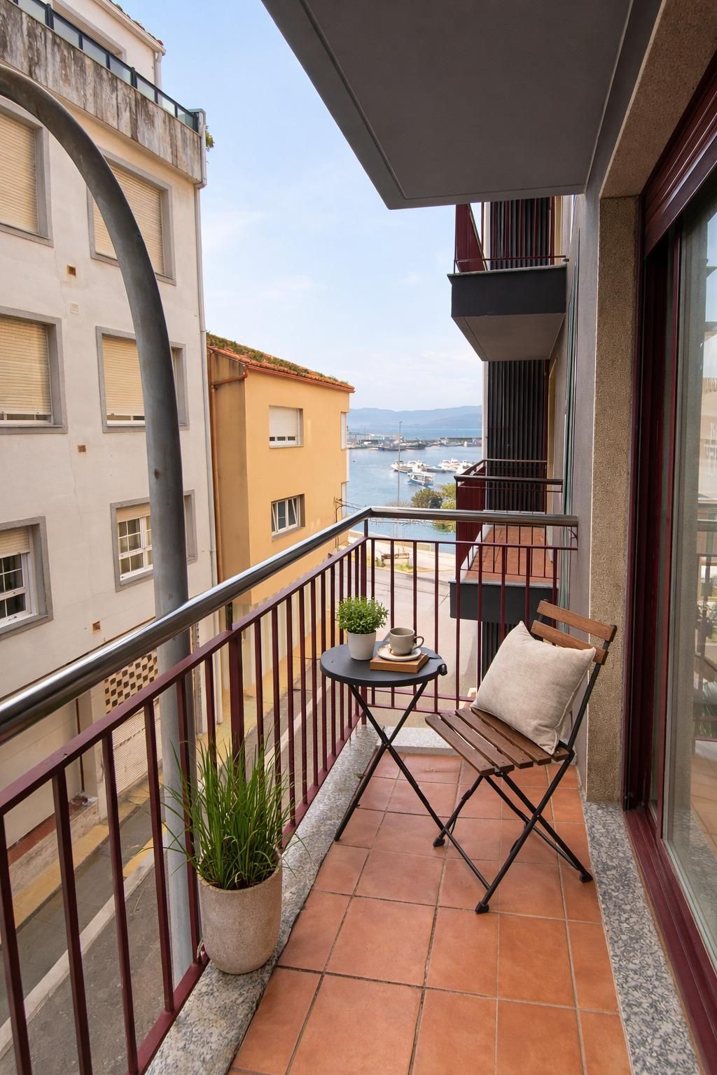 Terrasse von Wohnungen zum Verkauf in Porto do Son mit Terrasse und Abstellraum