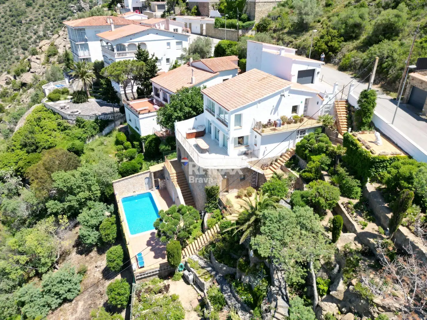 Vista exterior de Casa o xalet en venda en Roses amb Aire condicionat, Calefacció i Jardí privat