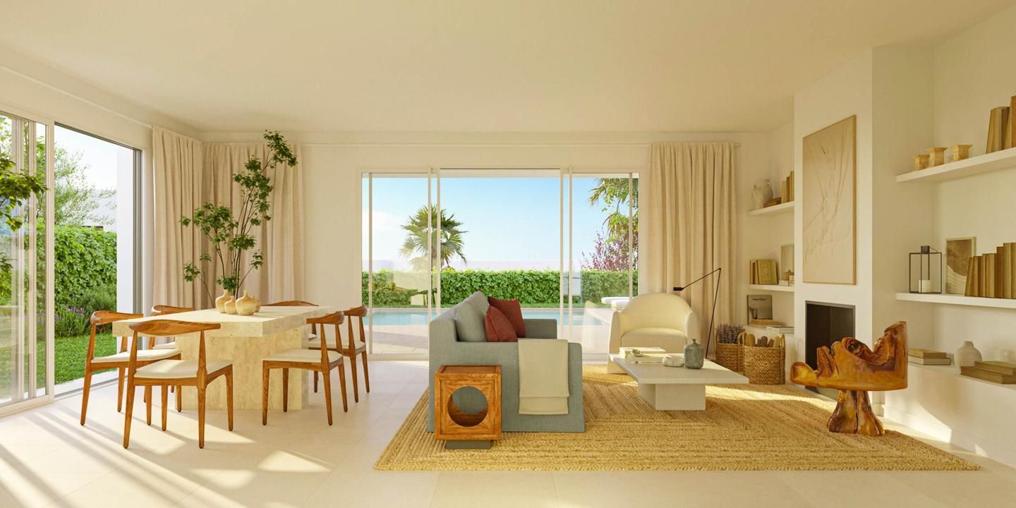 Living room of House or chalet for sale in Sotogrande  with Air Conditioner, Heating and Private garden