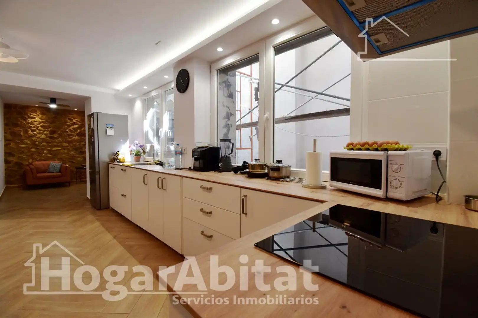 Cocina de Casa o chalet en venta en L'Atzúbia con Aire acondicionado, Calefacción y Terraza