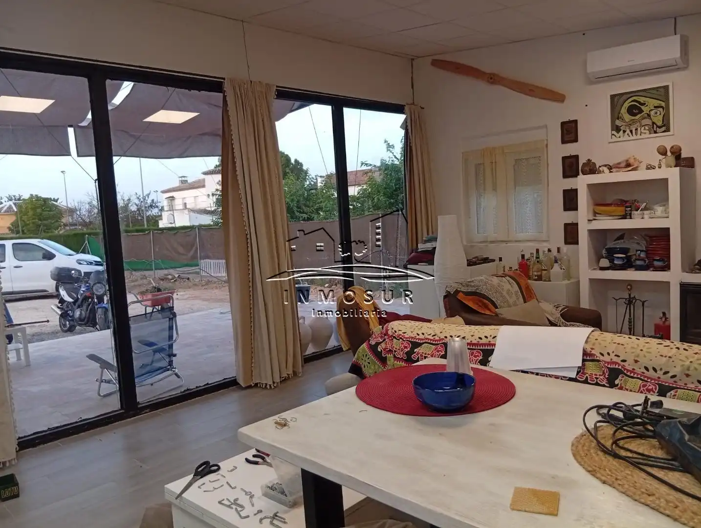 Sala de estar de Casa o chalet de alquiler en Lucena con Piscina y Amueblado