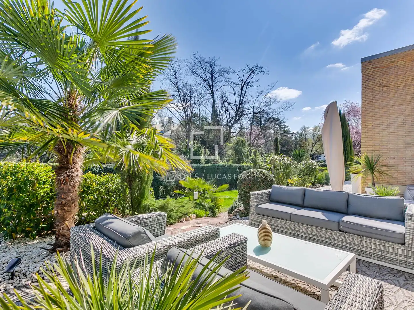 Jardín de Casa o chalet en venta en Algete con Aire acondicionado, Jardín privado y Parquet