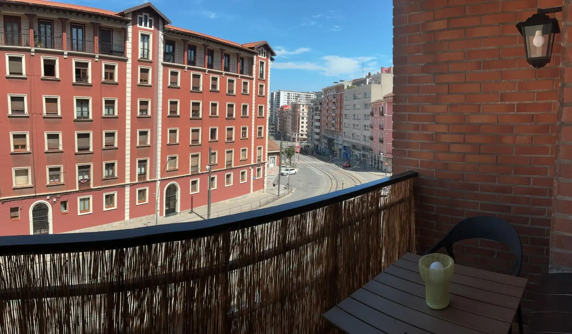 Balcony of Flat for rent in Bilbao   with Heating, Furnished and Balcony