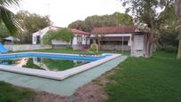 Swimming pool of Country house for sale in Badajoz Capital  with Air Conditioner, Heating and Private garden