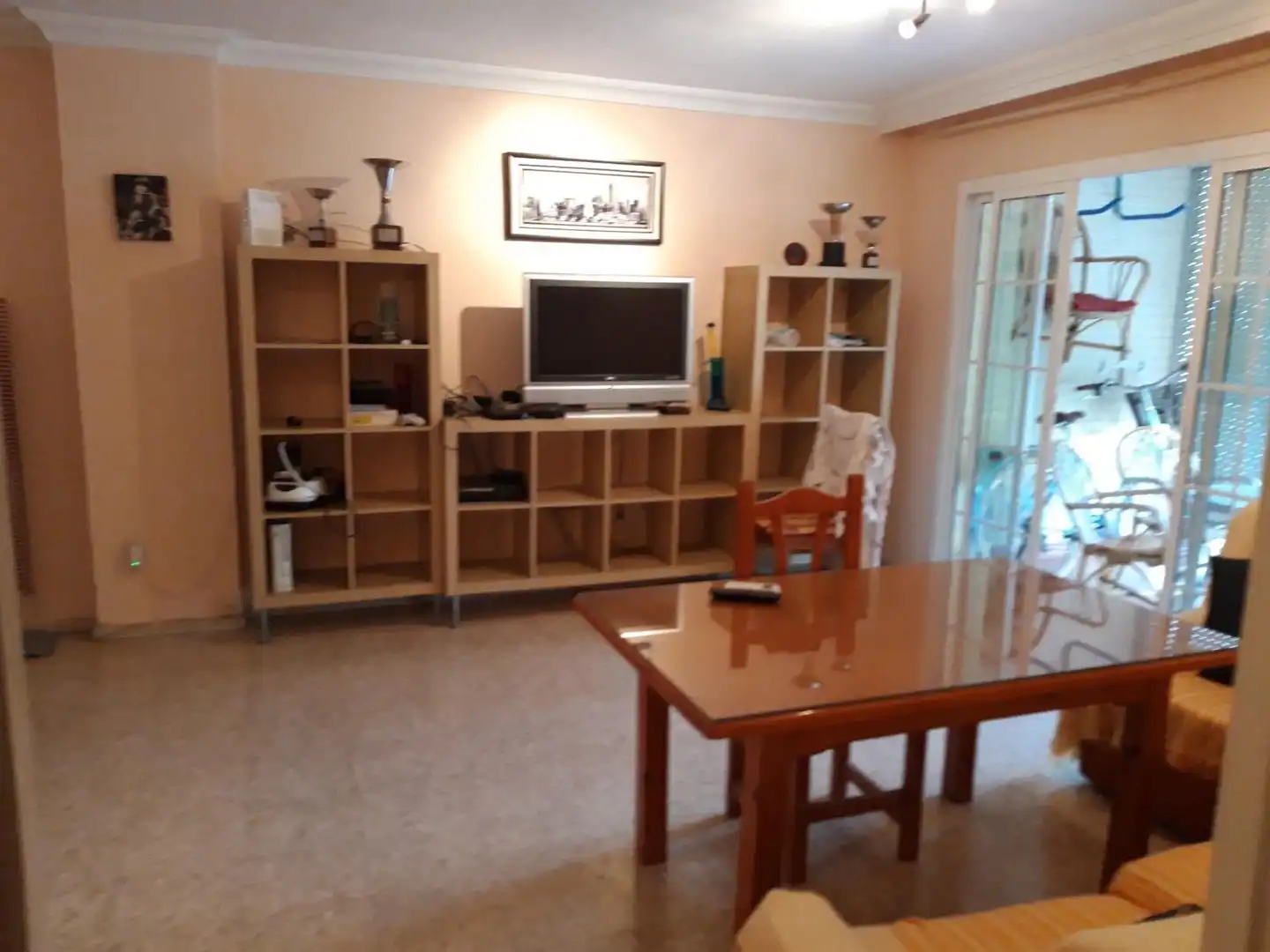 Living room of Flat for rent in Sevilla  with Air Conditioner and Furnished