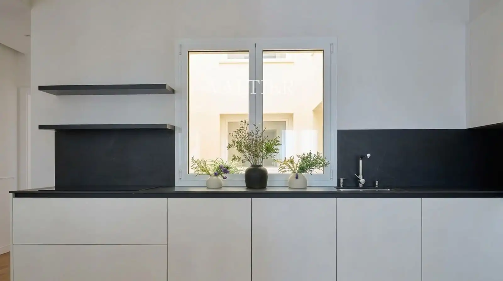 Cocina de Piso de alquiler en Madrid con Aire acondicionado, Calefacción y Terraza