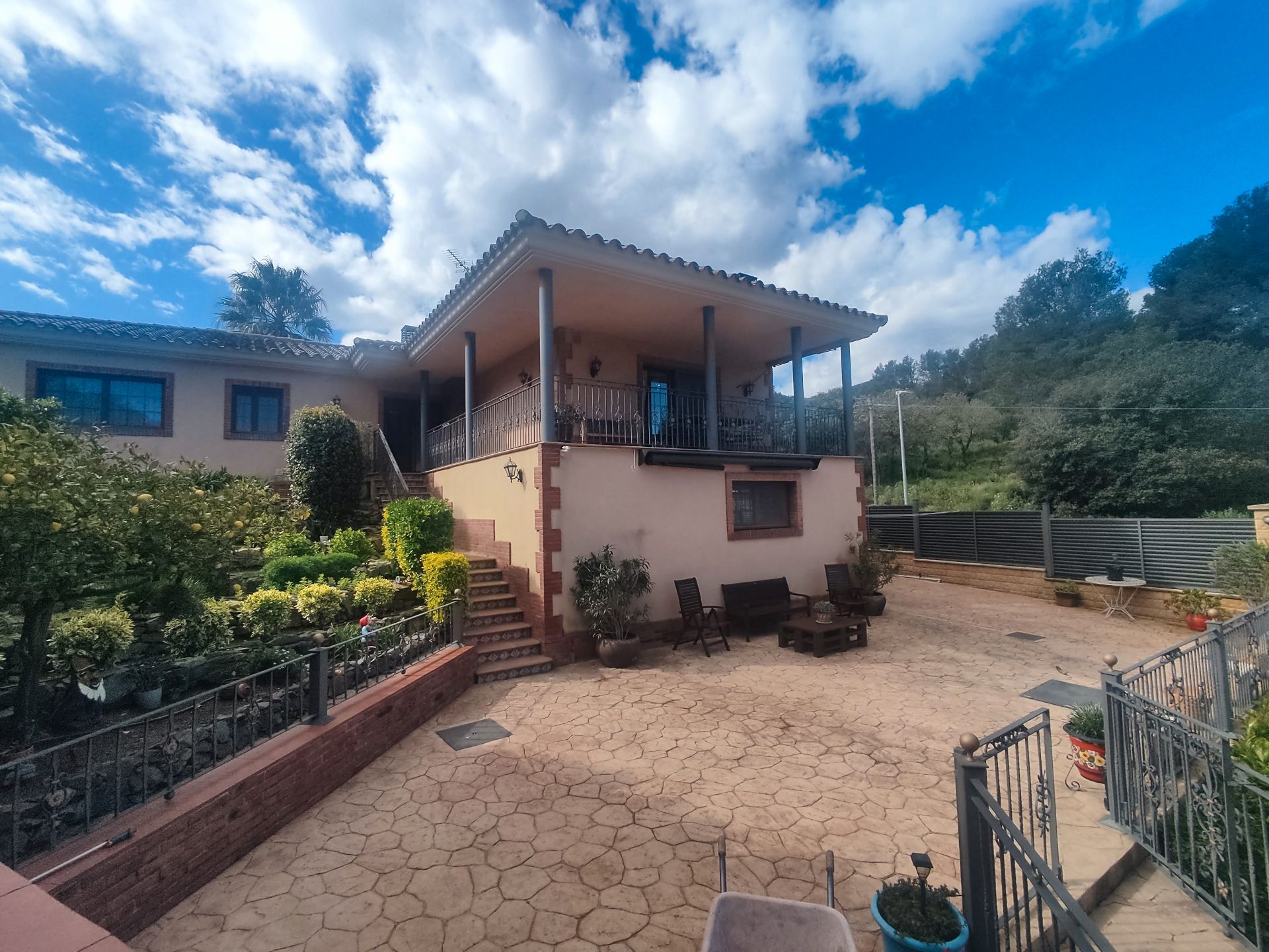 Exterior view of House or chalet for sale in Riudecanyes  with Air Conditioner, Heating and Private garden