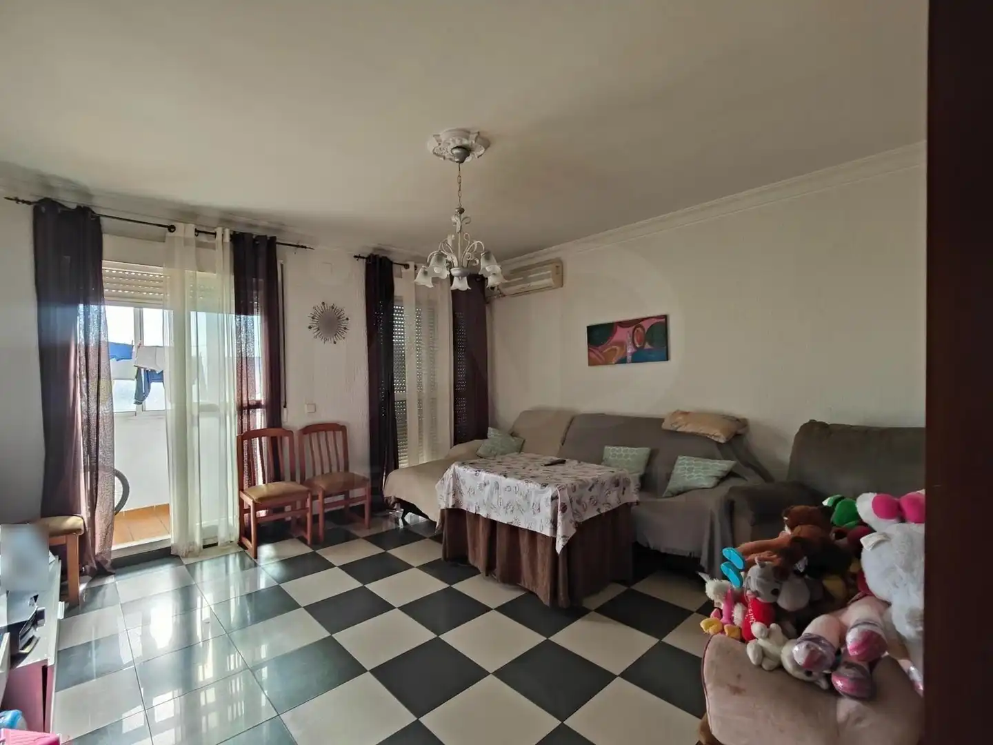 Living room of Flat for sale in Lepe  with Air Conditioner and Terrace