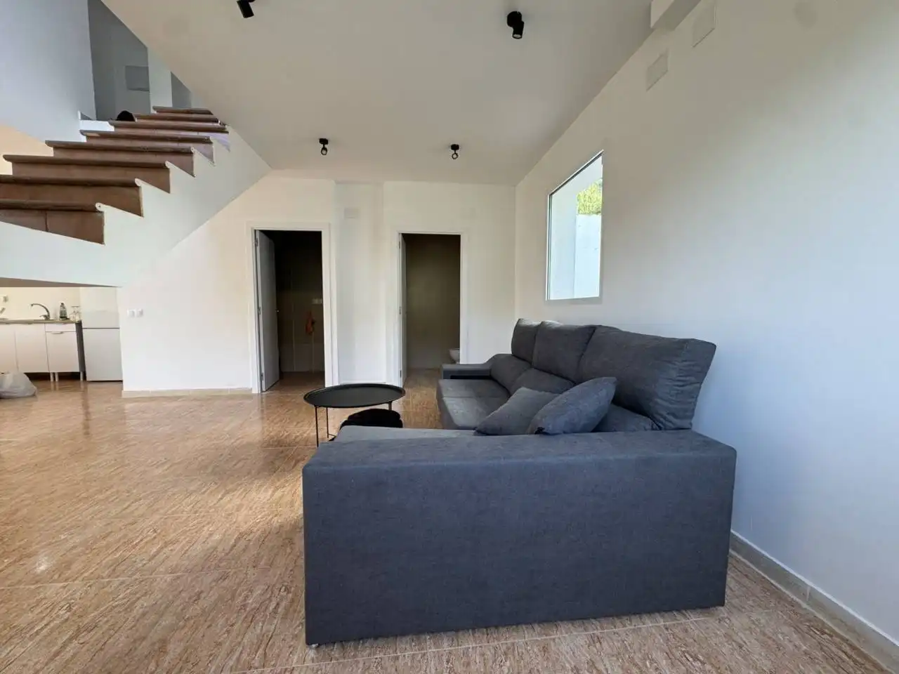 Sala de estar de Casa o chalet en venta en Maçanet de la Selva con Jardín privado, Terraza y Alarma