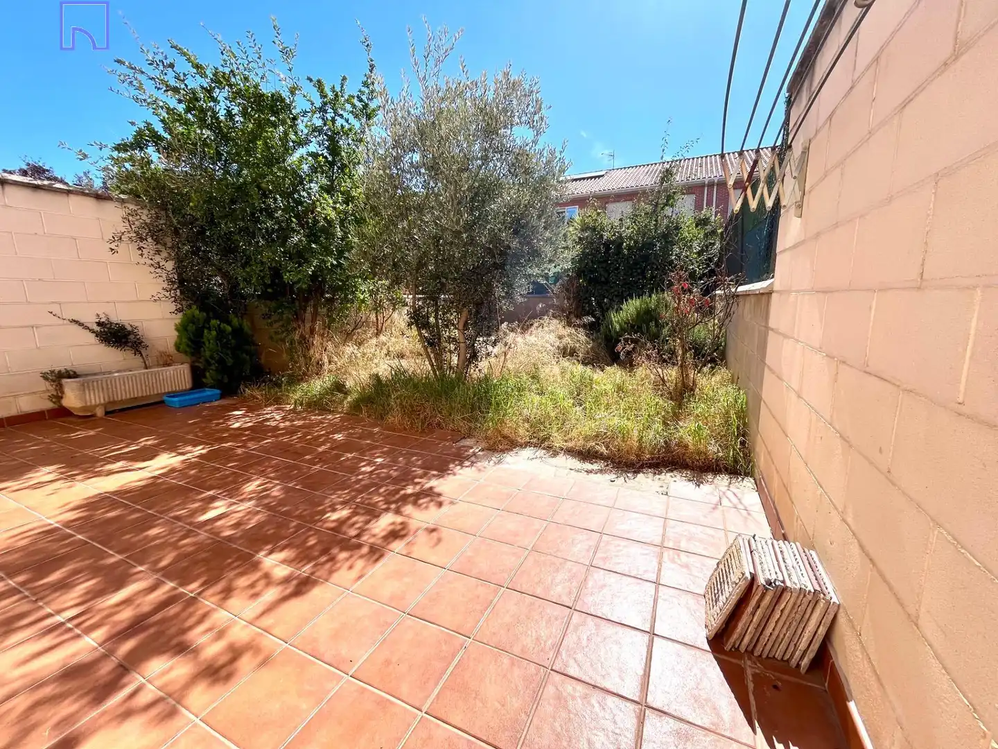 Jardín de Casa o chalet en venta en Tudela con Aire acondicionado, Calefacción y Jardín privado