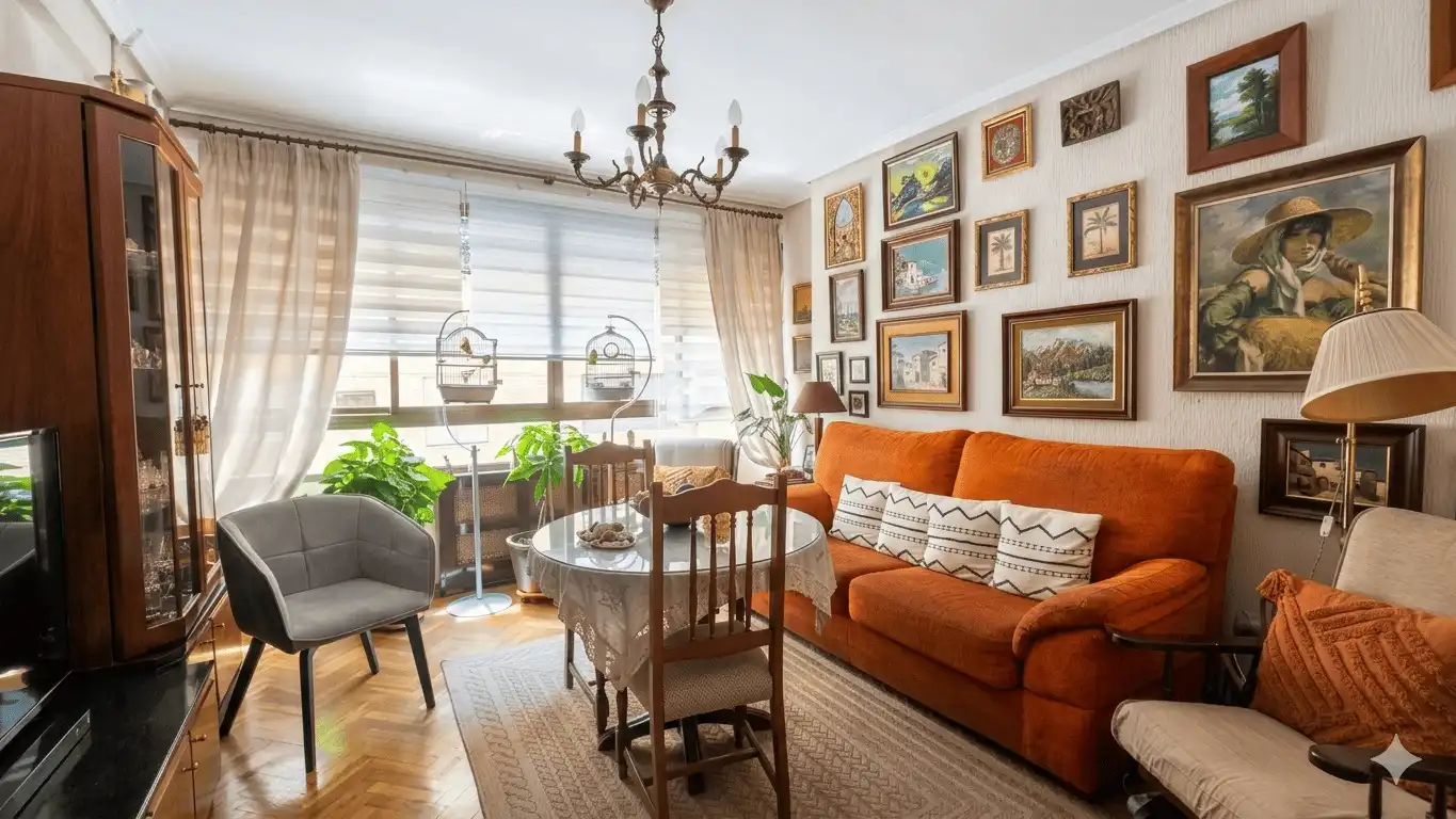 Wohnzimmer von Wohnung zum Verkauf in Cáceres mit Terrasse