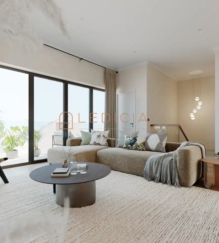 Wohnzimmer von Maisonette zum Verkauf in Vigo  mit Klimaanlage, Heizung und Terrasse