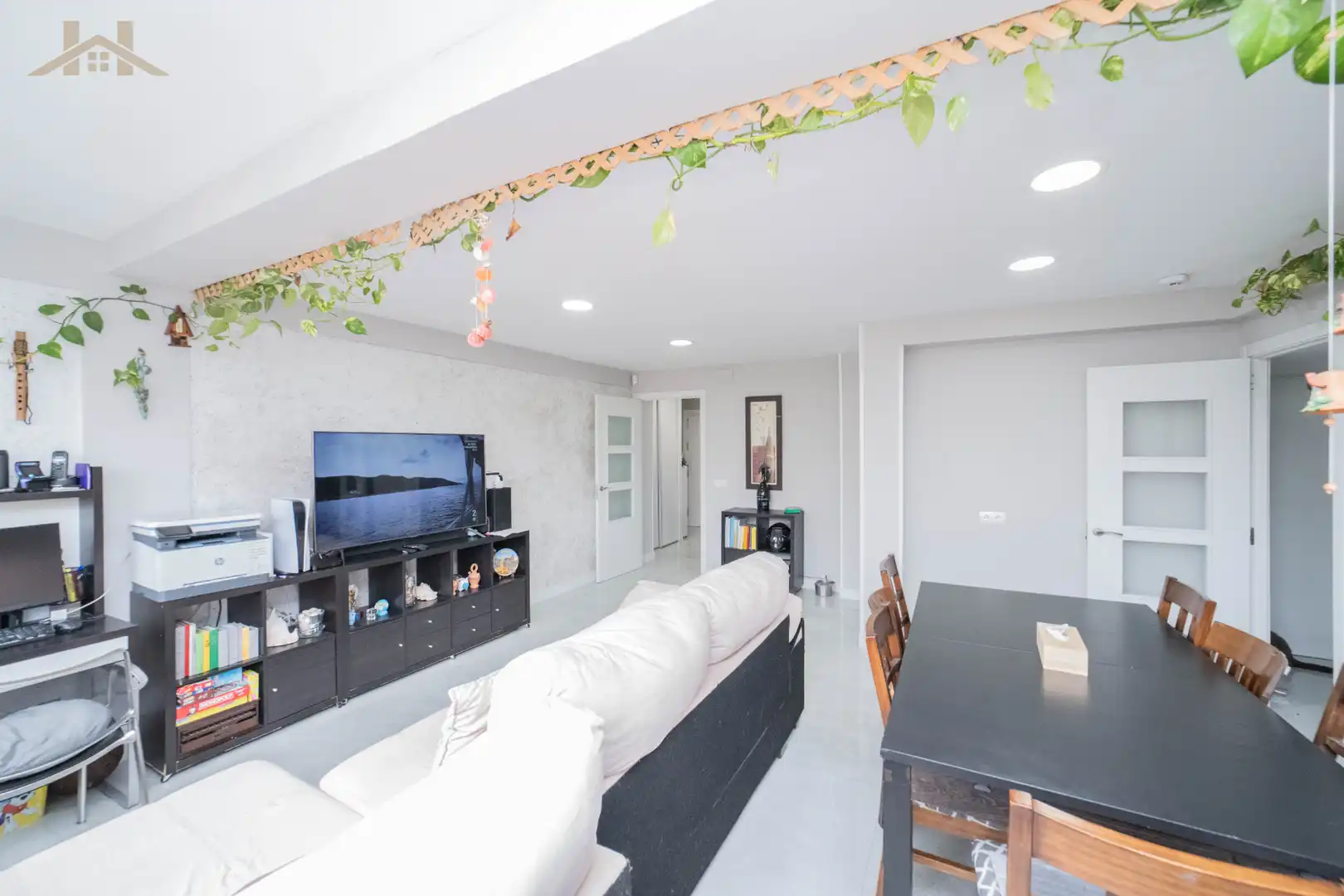 Living room of Flat for sale in Parla  with Air Conditioner and Swimming Pool