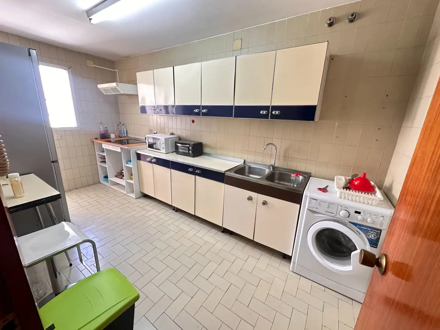 Kitchen of Flat for rent in Cuenca  with Heating, Terrace and Furnished
