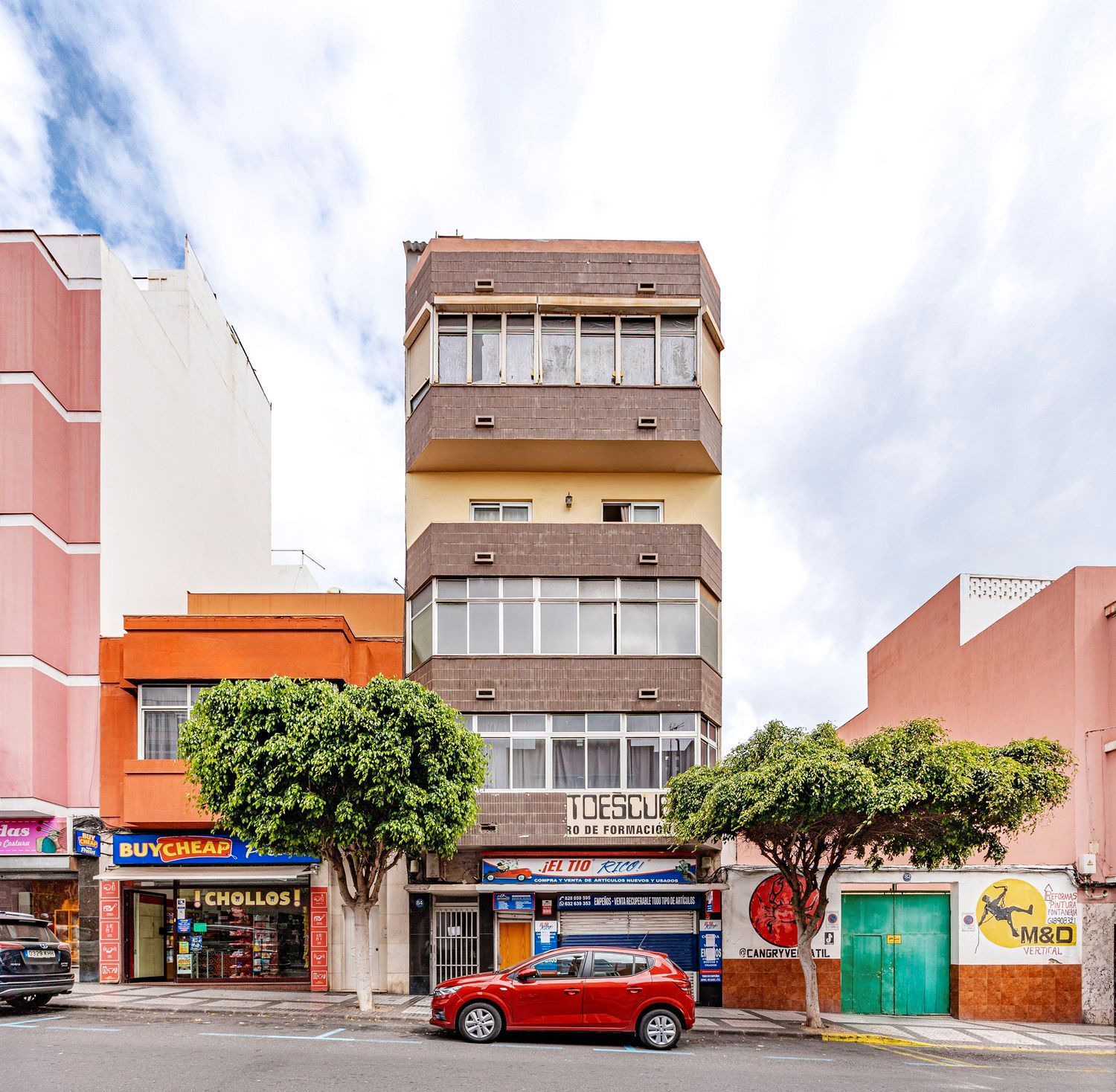 Exterior view of Flat for sale in Las Palmas de Gran Canaria  with Balcony