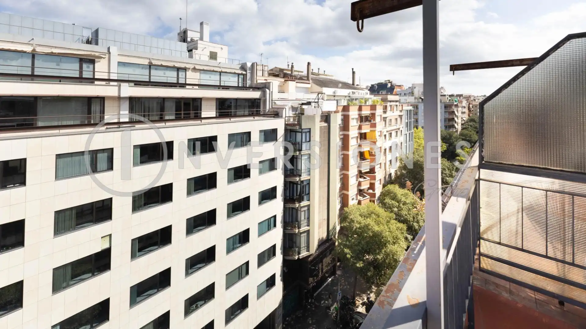 Vista exterior de Oficina de alquiler en Barcelona con Aire acondicionado, Calefacción y Terraza