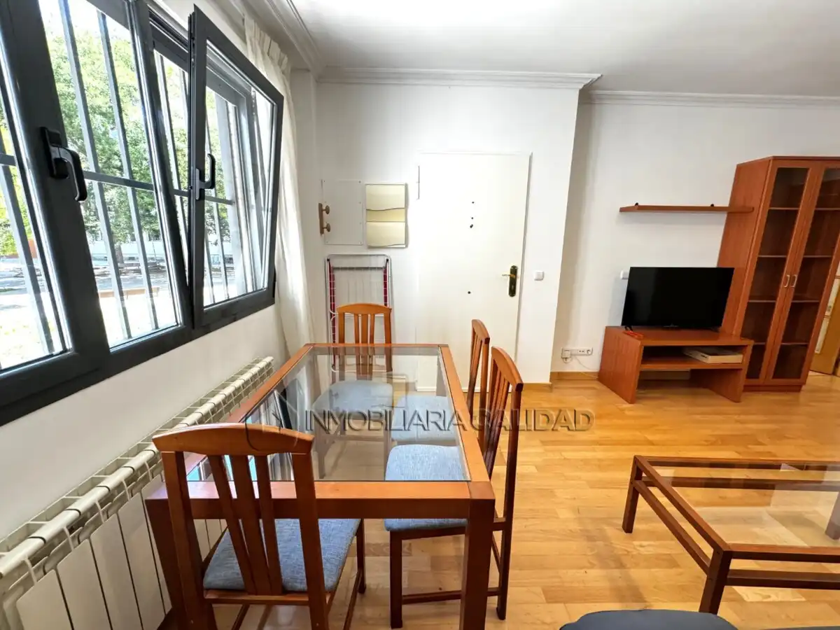 Exterior view of Flat for rent in Burgos  with Heating, Terrace and Storage room