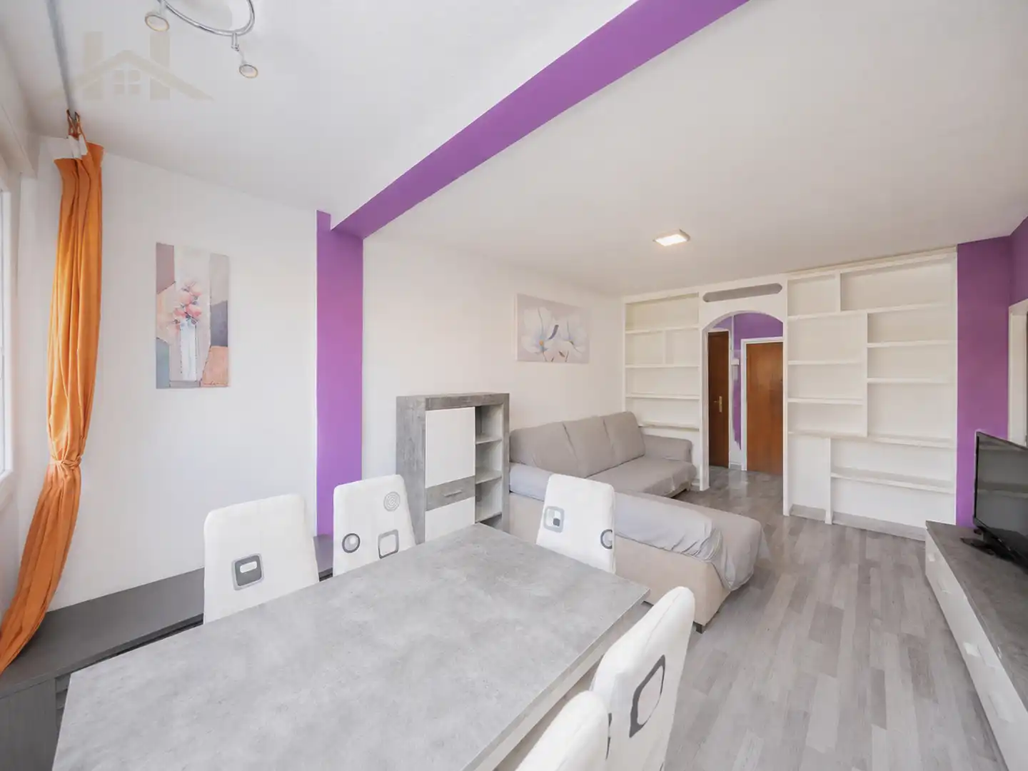 Sala de estar de Piso en venta en Moralzarzal con Calefacción y Piscina comunitaria