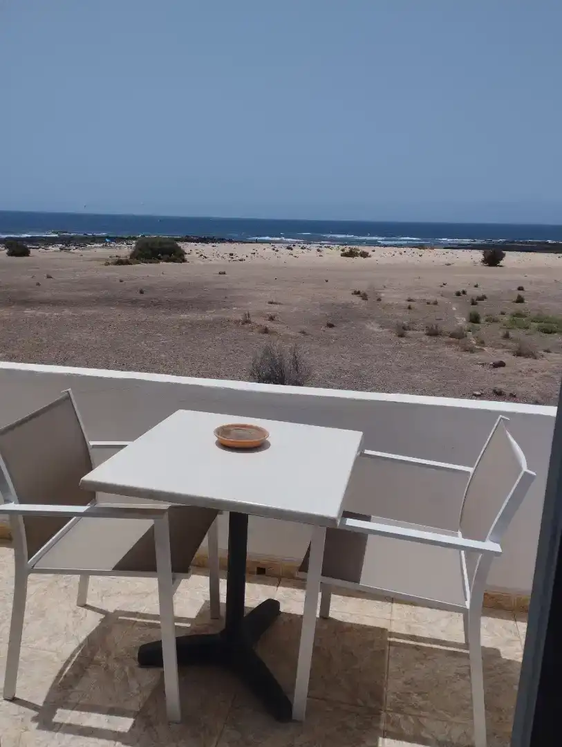 Terrace of Flat for rent in La Oliva  with Furnished and Balcony