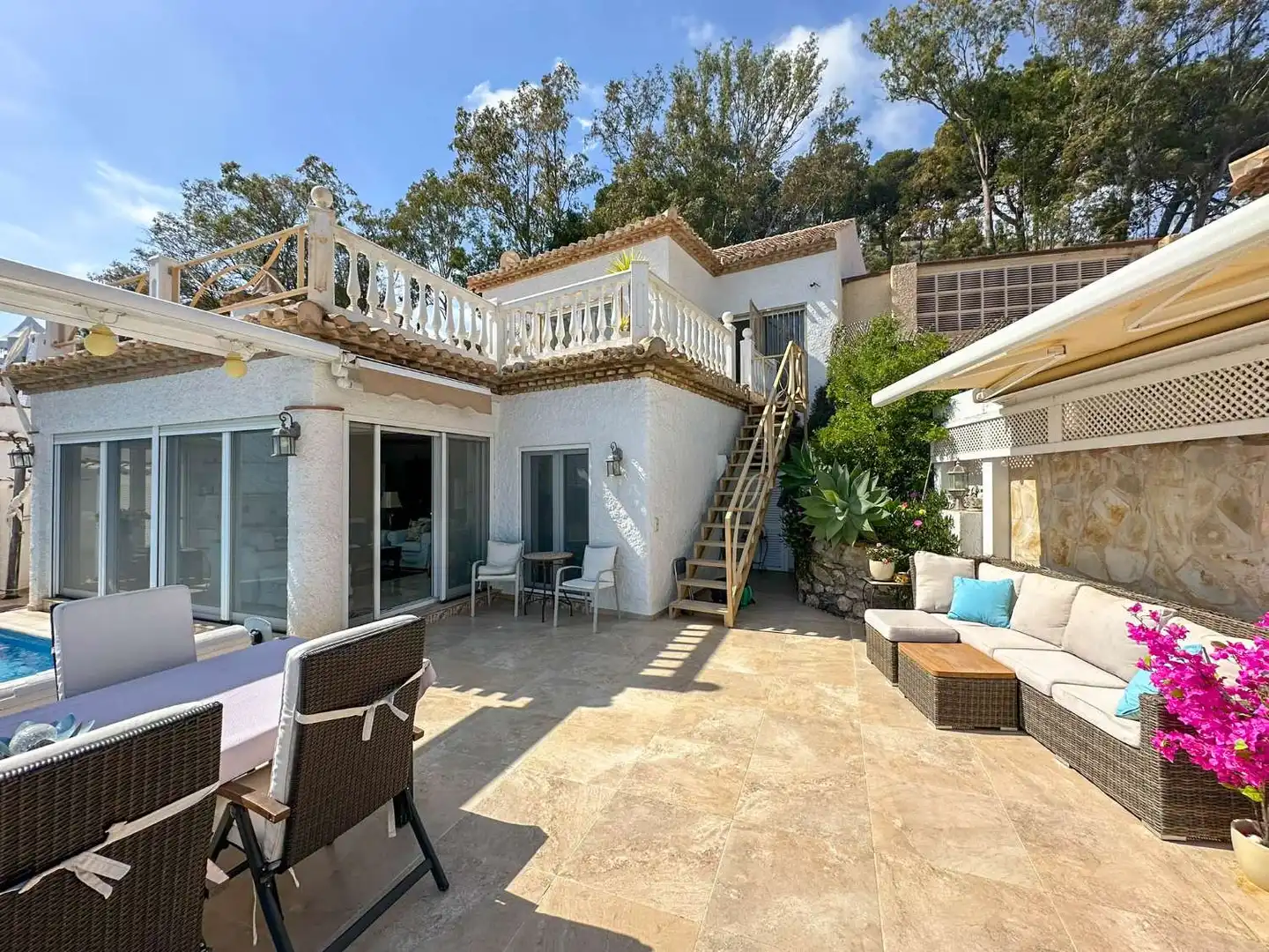 Terrace of Houses for sale in Salobreña  with Terrace, Swimming Pool and Internet