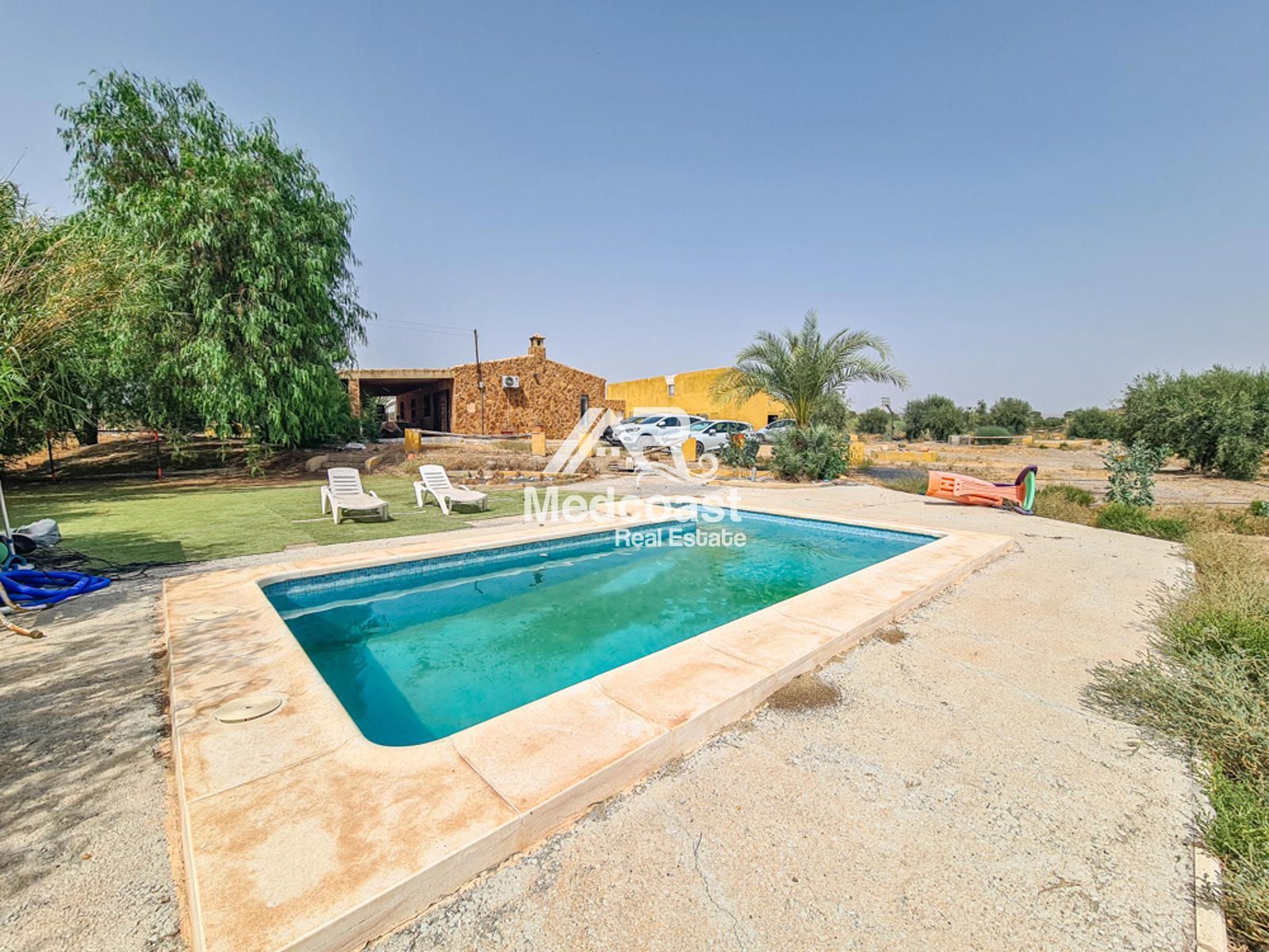 Vista exterior de Casa o xalet en venda en Huércal-Overa amb Aire condicionat, Terrassa i Traster