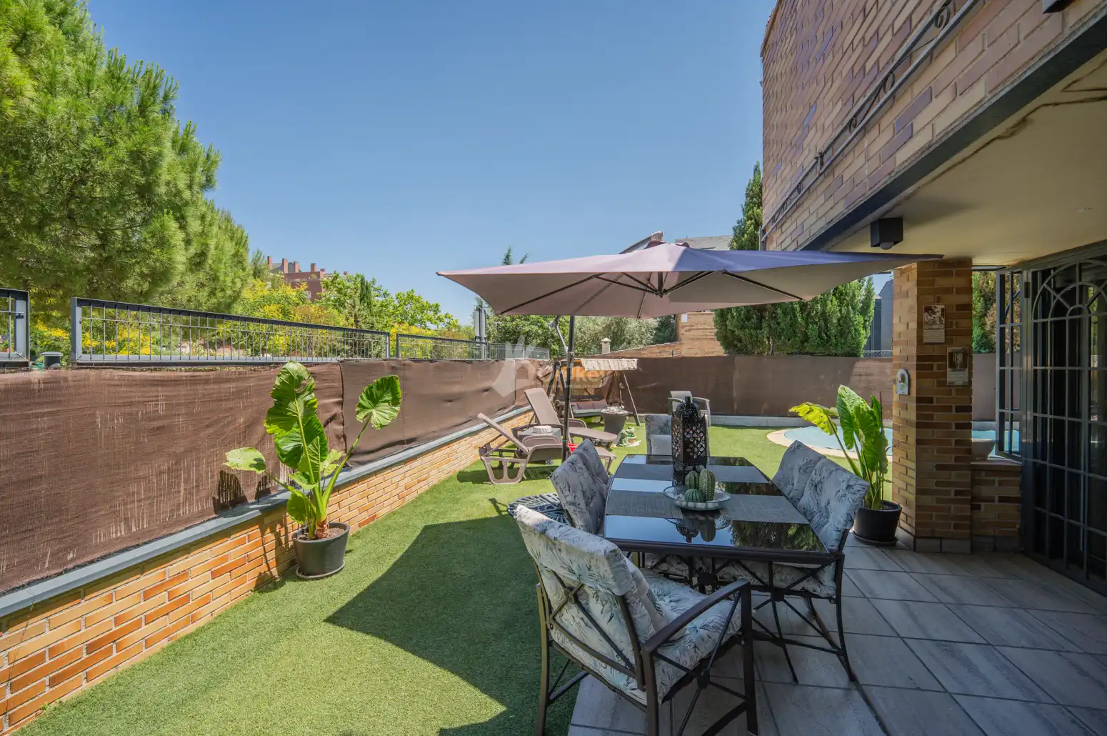 Terraza de Casa o chalet en venta en Rivas-Vaciamadrid con Aire acondicionado, Jardín privado y Terraza