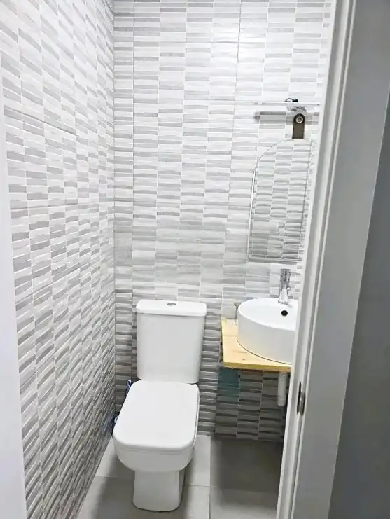 Badezimmer von Wohnungen zum Verkauf in Puçol mit Klimaanlage, Heizung und Terrasse