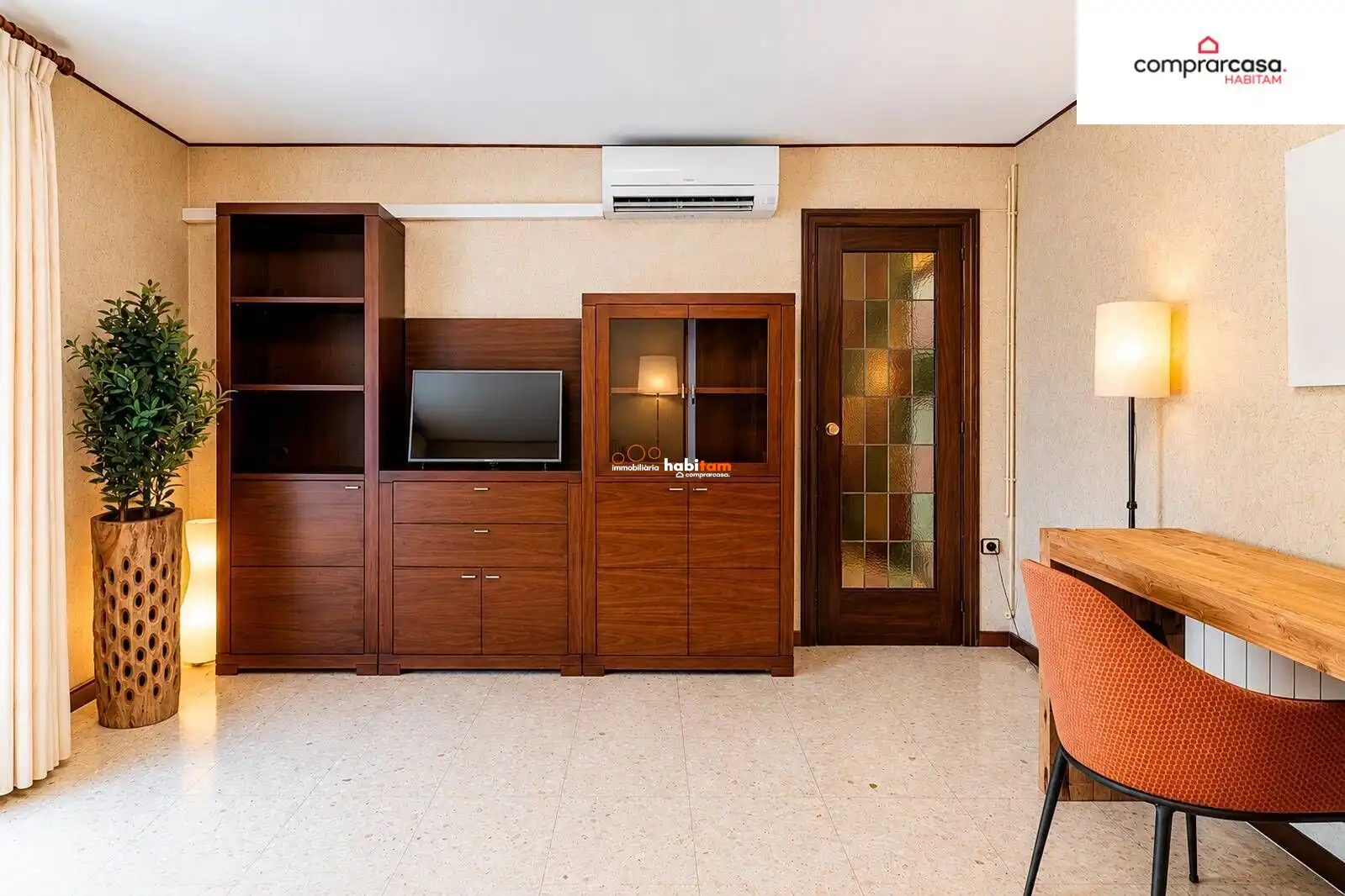 Sala de estar de Piso en venta en Barcelona con Aire acondicionado, Calefacción y Balcón