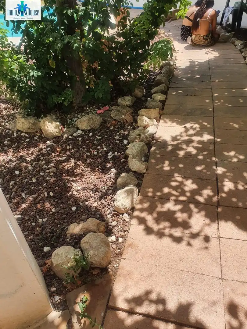 Jardí de Casa o xalet en venda en Motilleja amb Aire condicionat, Jardí privat i Terrassa