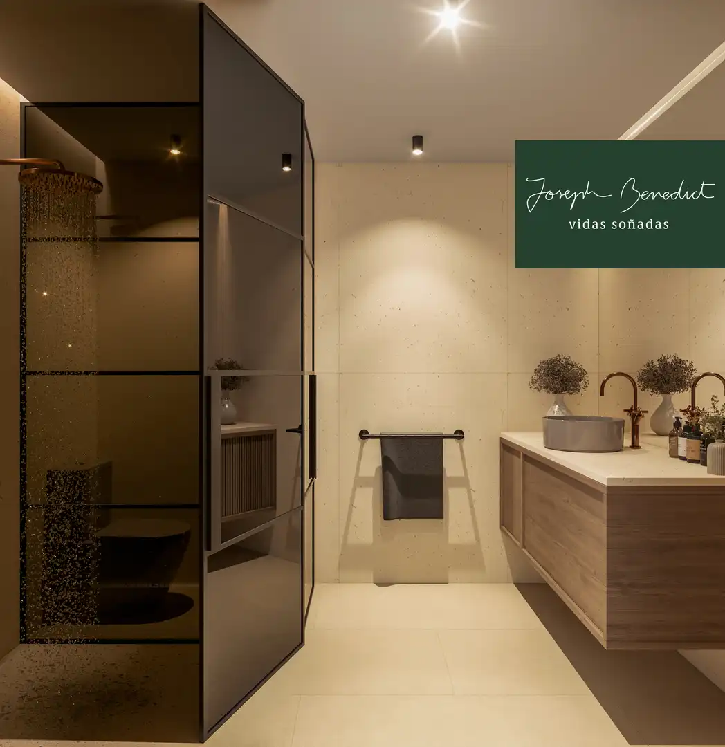 Bathroom of Flat for sale in Castelldefels  with Air Conditioner, Heating and Private garden