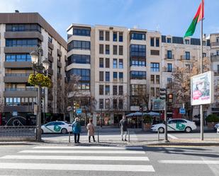 Exterior view of Flat for sale in  Granada Capital  with Heating, Parquet flooring and Alarm